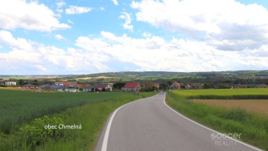 Prodej stavebního pozemku 946 m2, obec Chmelná, okres Benešov