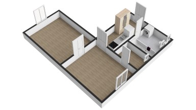 Pronájem bytu 1+1, 45m2, Praha 5 - Smíchov, Grafická