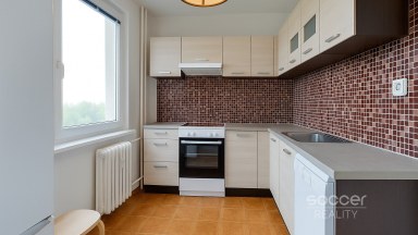 Prodej bytu 3+1 (původně 2+1), 63,7 m² včetně komory + 6,3 m² lodžie, Praha 4, Braník, ul. Údolní