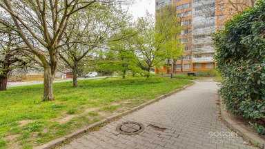 Prodej bytu 3+1 (původně 2+1), 63,7 m² včetně komory + 6,3 m² lodžie, Praha 4, Braník, ul. Údolní