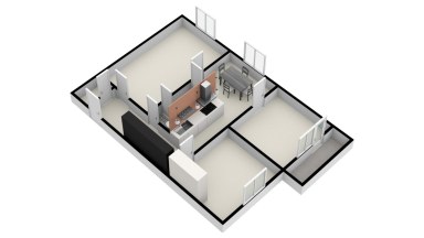 Prodej bytu 3+1/B/S, 72 m2, Praha 10 - Záběhlice, ul. Jabloňová.
