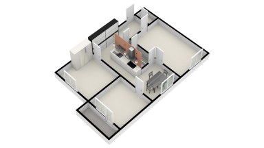 Prodej bytu 3+1/B/S, 72 m2, Praha 10 - Záběhlice, ul. Jabloňová.