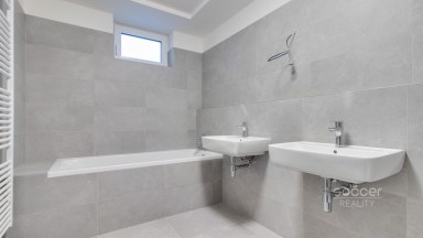 Pronájem bytu 2+kk s velkou lodžií a garážovým stáním - Projekt ZLATÝ KOPEC, Praha – Přezletice.