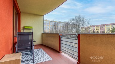 Pronájem bytu 1+kk/L/G, 46 m2, ul. Ústavní, Praha 8 - Bohnice.