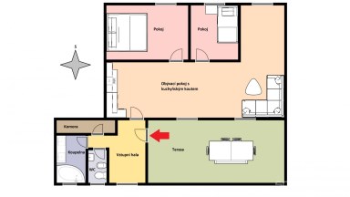 Hezký nadstandardní byt 3+kk, 76 m2, Černošice - Mokropsy.