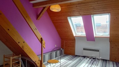 Pronájem bytu 2+kk/M, 40 m2, ul. Jirečkova, Praha 7 - Holešovice.