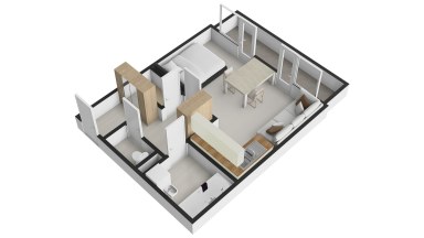 Z obýváku přímo na sjezdovku! Stylový apartmán 1+kk s terasou a parkováním – Prkenný Důl