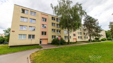 Pronájem velmi pěkného bytu 1+1/sklep, 34 m2, ul. Josefa Mánesa, Nymburk. 