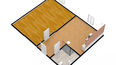 Pronájem velmi pěkného bytu 1+1/sklep, 34 m2, ul. Josefa Mánesa, Nymburk. 