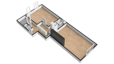Pronájem bytu 2+kk/B/S, 61 m2, Praha 8 - Kobylisy, ul. Čimická.