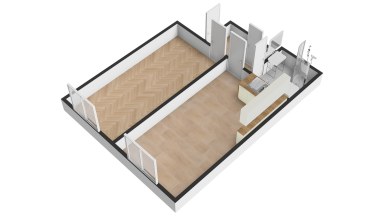 Pronájem bytu 2+kk, 46 m2, Praha 4 - Nusle, ul. K Podjezdu.
