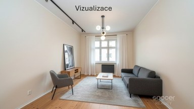 Pronájem bytu 2+kk, 50 m2, Praha 9 - Vysočany, ul. Čerpadlová.
