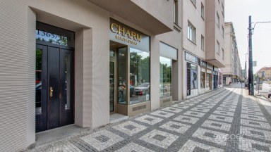 Pronájem bytu 1+kk/Sklep/Wellness, 36 m², Praha 3 – Vinohrady, ul. Vinohradská.