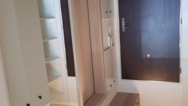 Pronájem novostavby bytu 1+kk/S, v Praze 18 - Letňany, ulice Hlučkova.