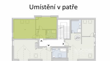 Pronájem bytu 2+kk/S/PS, 55 m2, Nový Bor, ul. Prokopa Velikého.