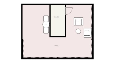Pronájem bytu 1+kk + terasa (celkem 81,53 m2), Praha 7 - Holešovice, ulice U Uranie