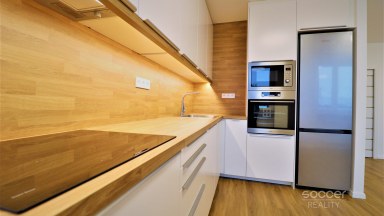Pronájem bytu 3+kk + komora + lodžie, 76,1 m², sklep 3,2 m², ul. Československé armády, Odolena Voda
